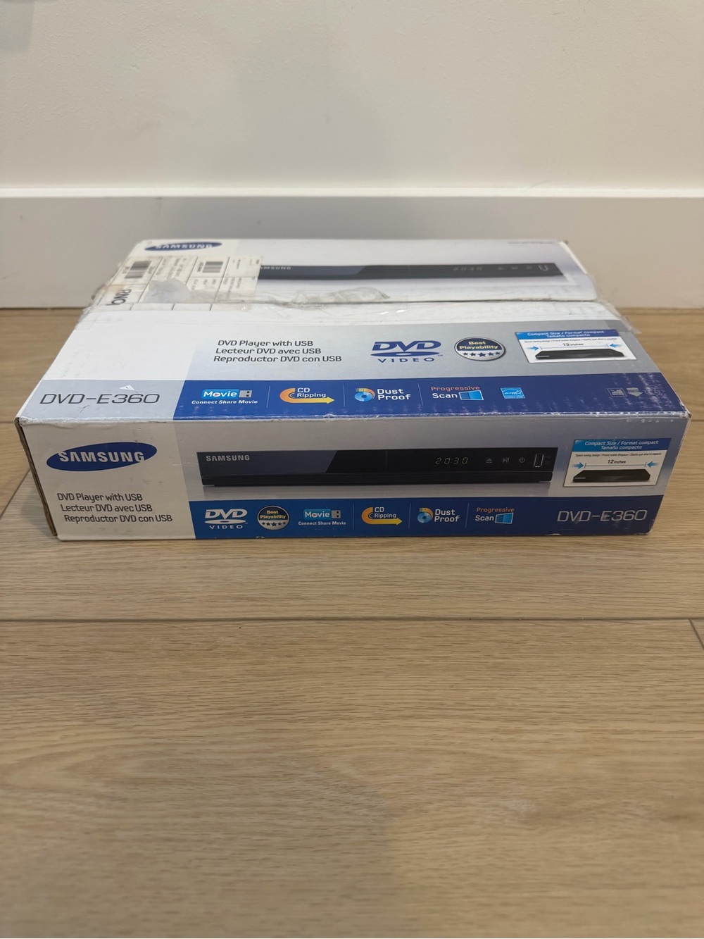 Samsung DVD-E360 DVD Player - Brand New- Fast Shipping!
